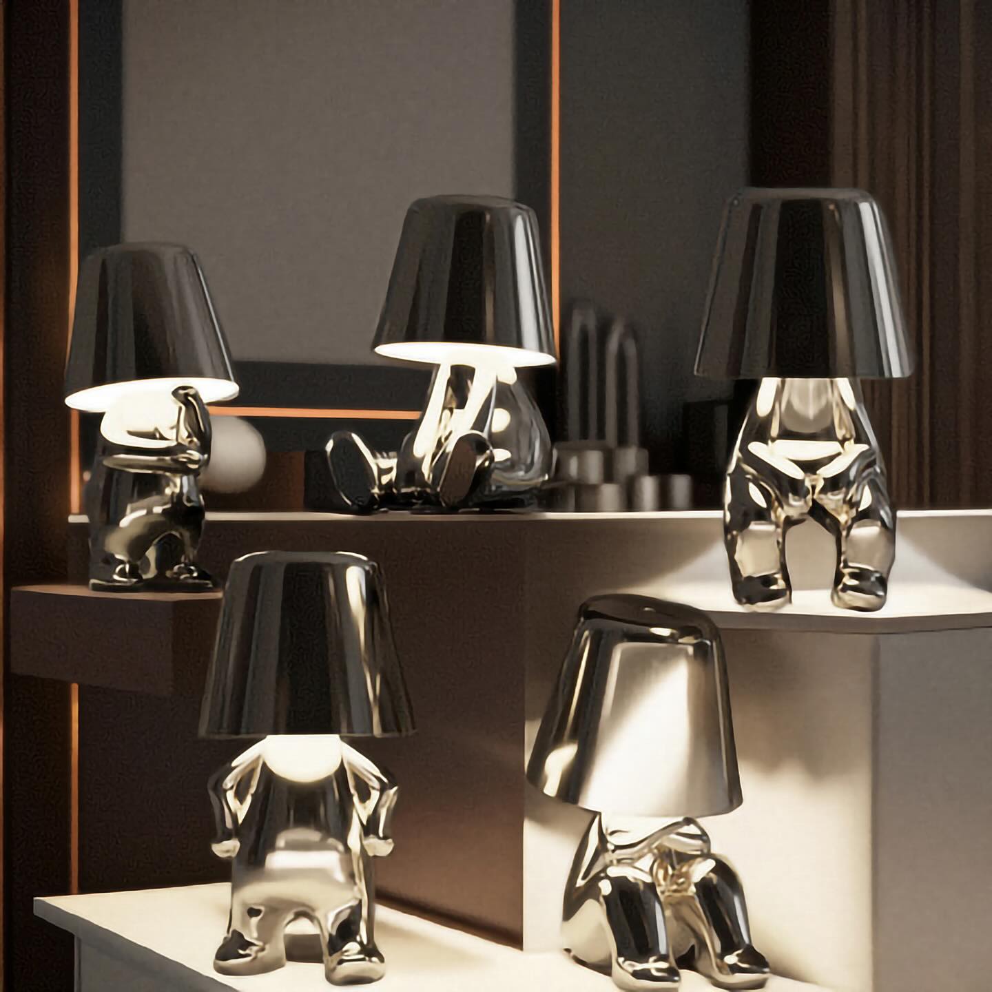 Stylowa Lampa Stołowa | 1+1 GRATIS