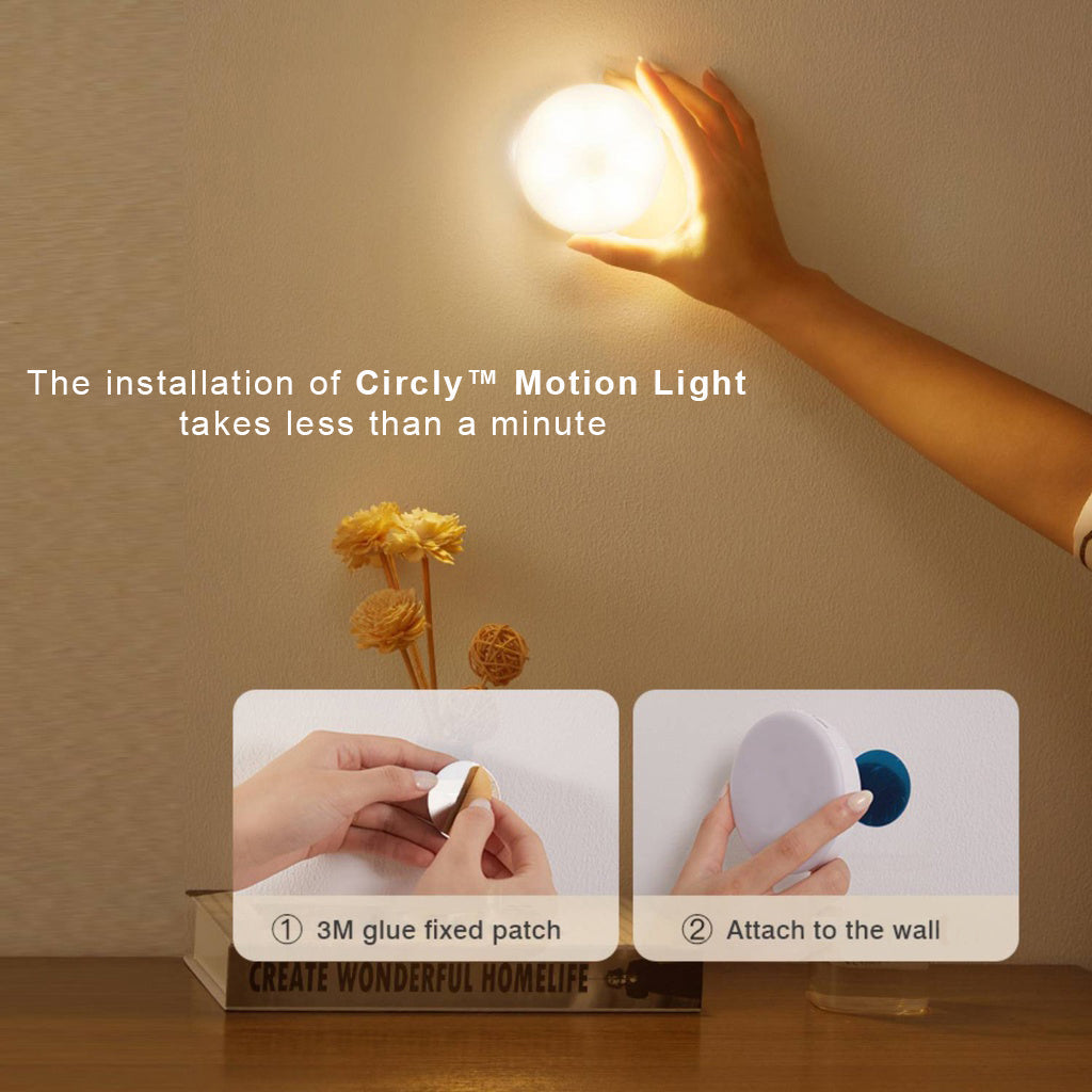 Circly™ Lampa z czujnikiem | 1+1 GRATIS
