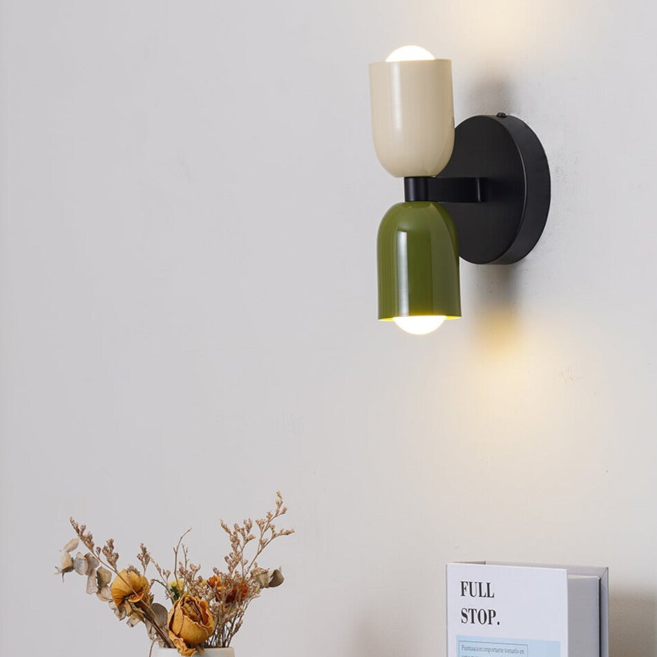 Zwillingslicht: Podwójna lampa ścienna  | 1+1 GRATIS