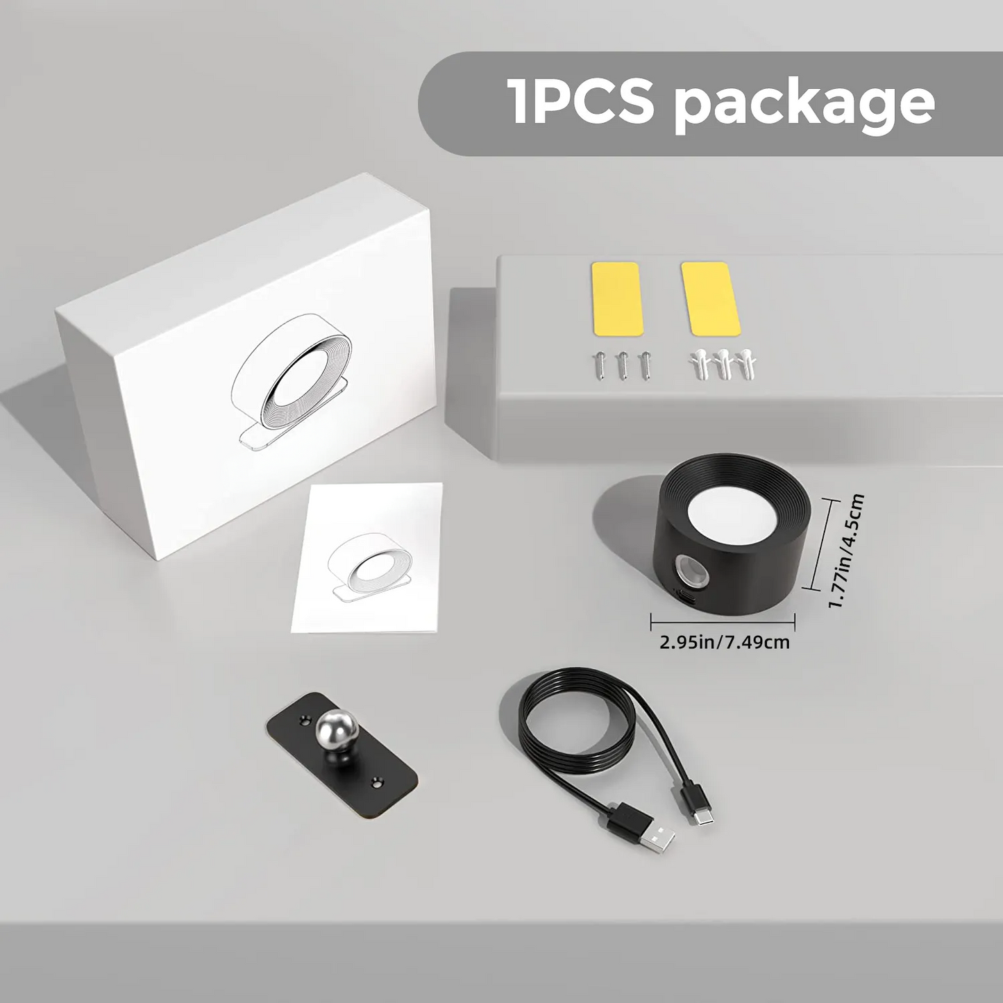 EasyStick lampa ścienna | 1+1 GRATIS