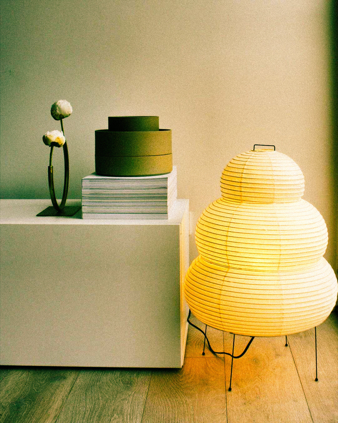 Washi Paper  lampa stołowa | 1+1 GRATIS