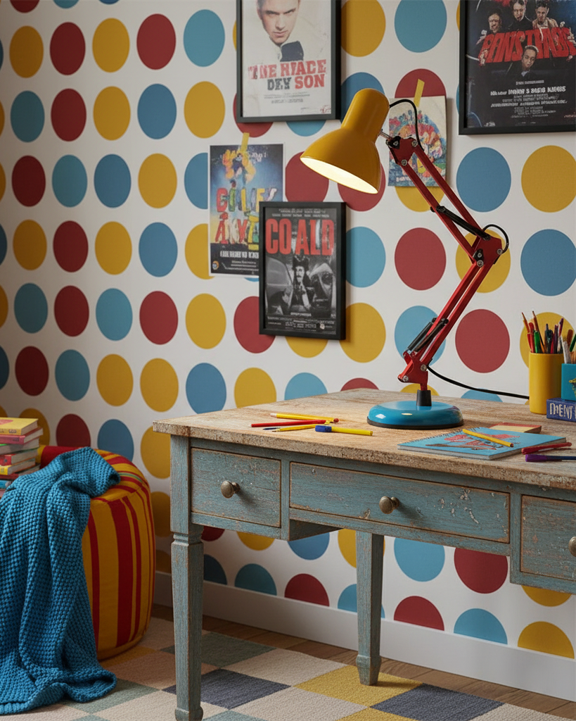 Flexo Memphis lampa stołowa | 1+1 GRATIS