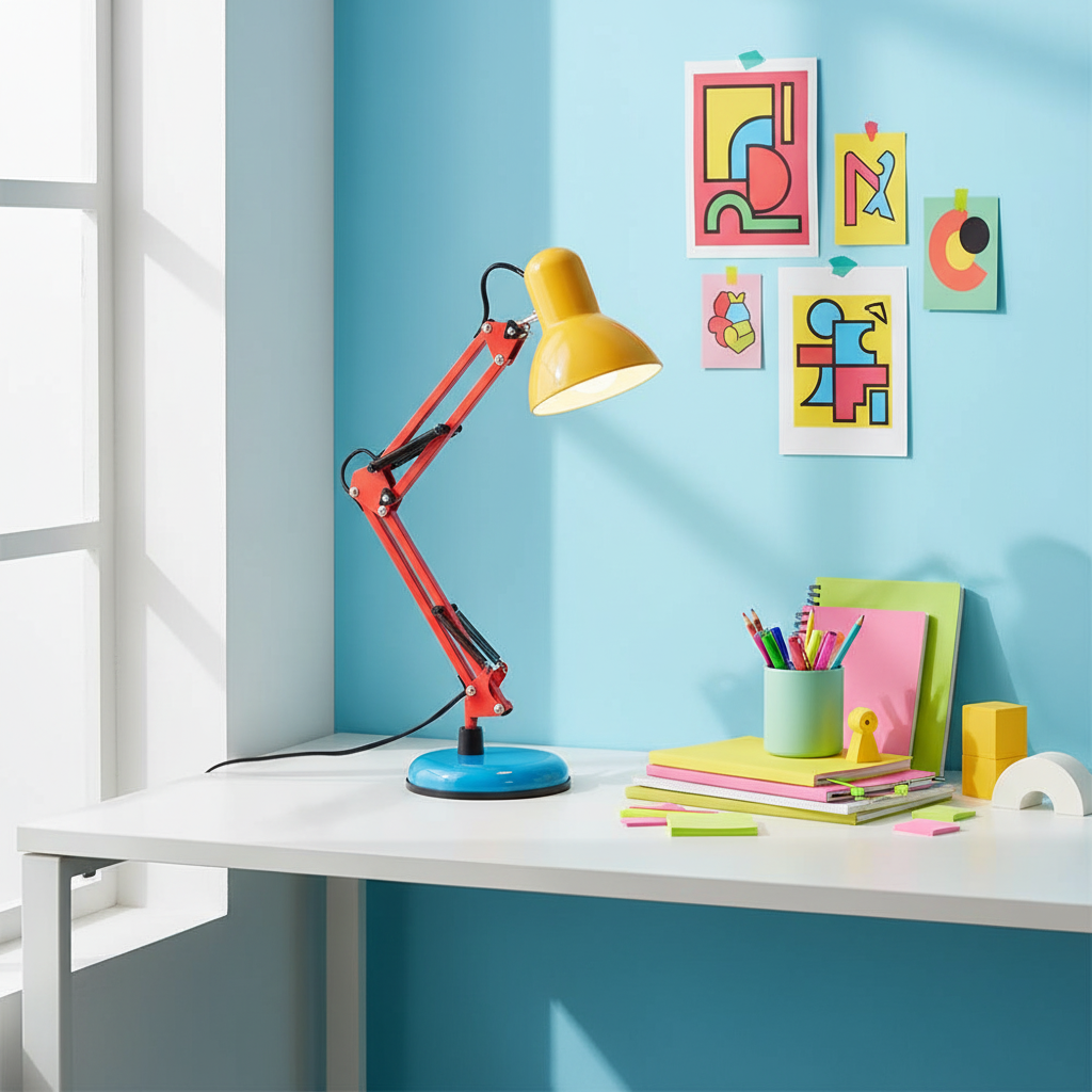 Flexo Memphis lampa stołowa | 1+1 GRATIS