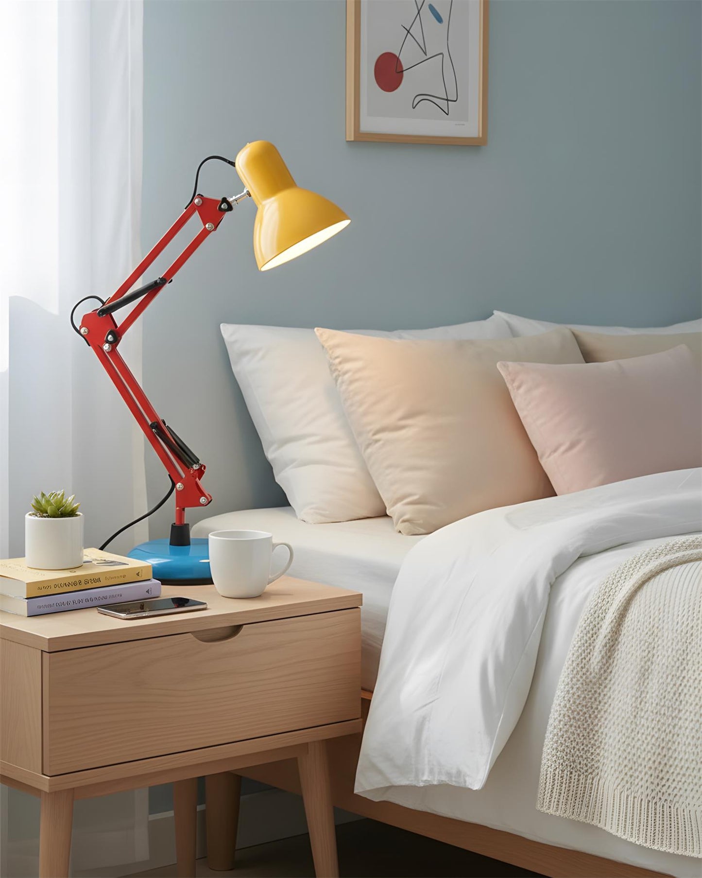 Flexo Memphis lampa stołowa | 1+1 GRATIS