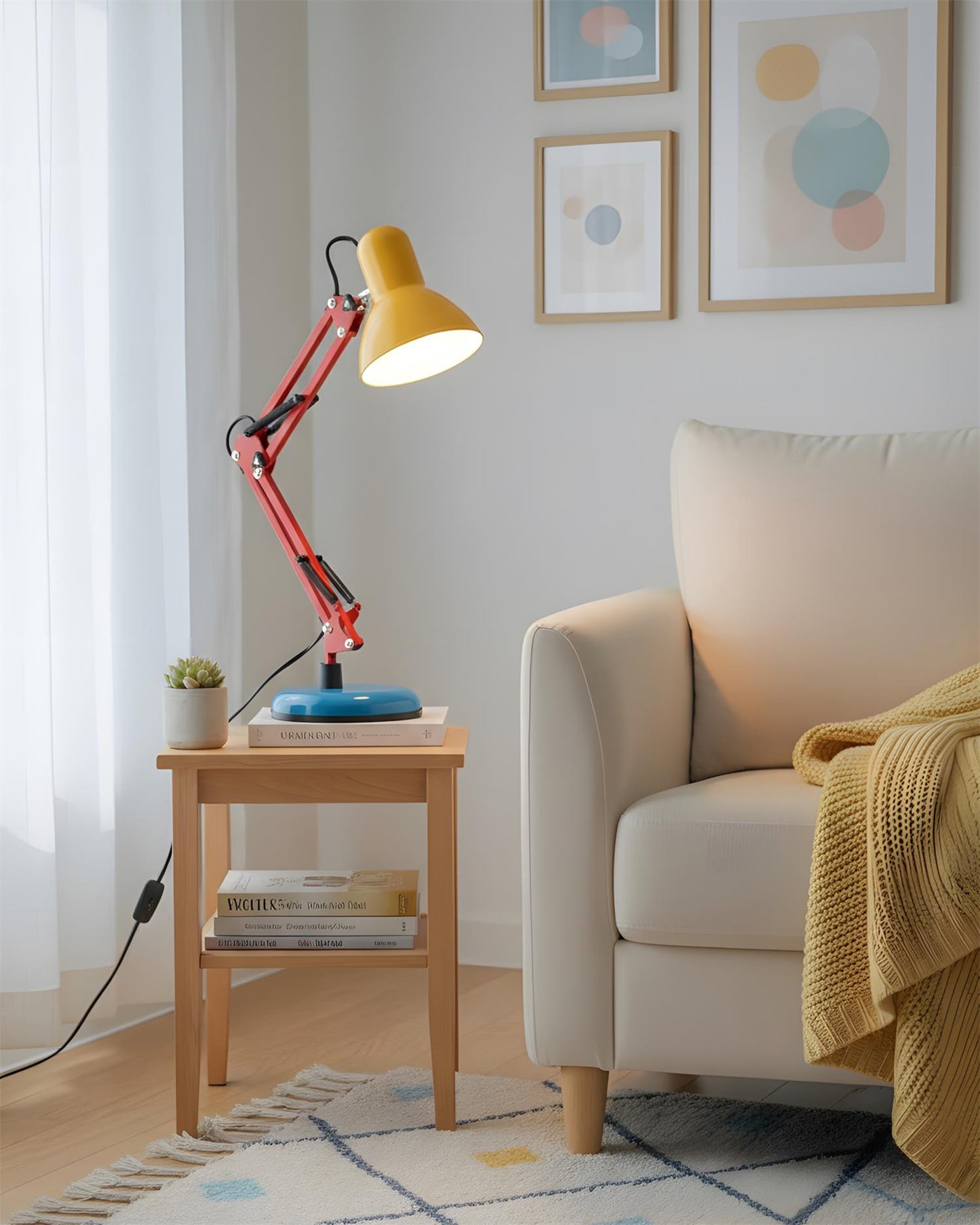 Flexo Memphis lampa stołowa | 1+1 GRATIS
