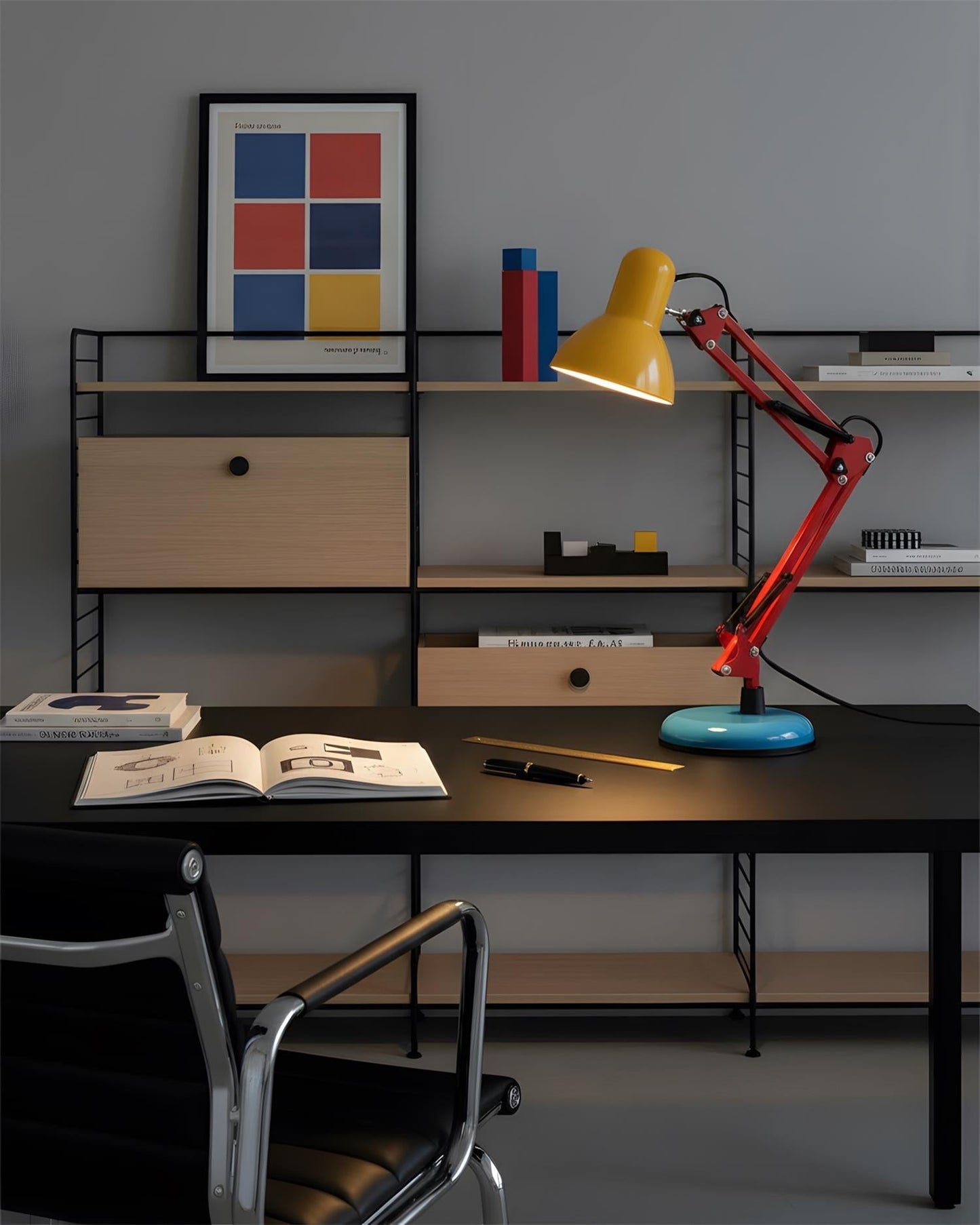 Flexo Memphis lampa stołowa | 1+1 GRATIS