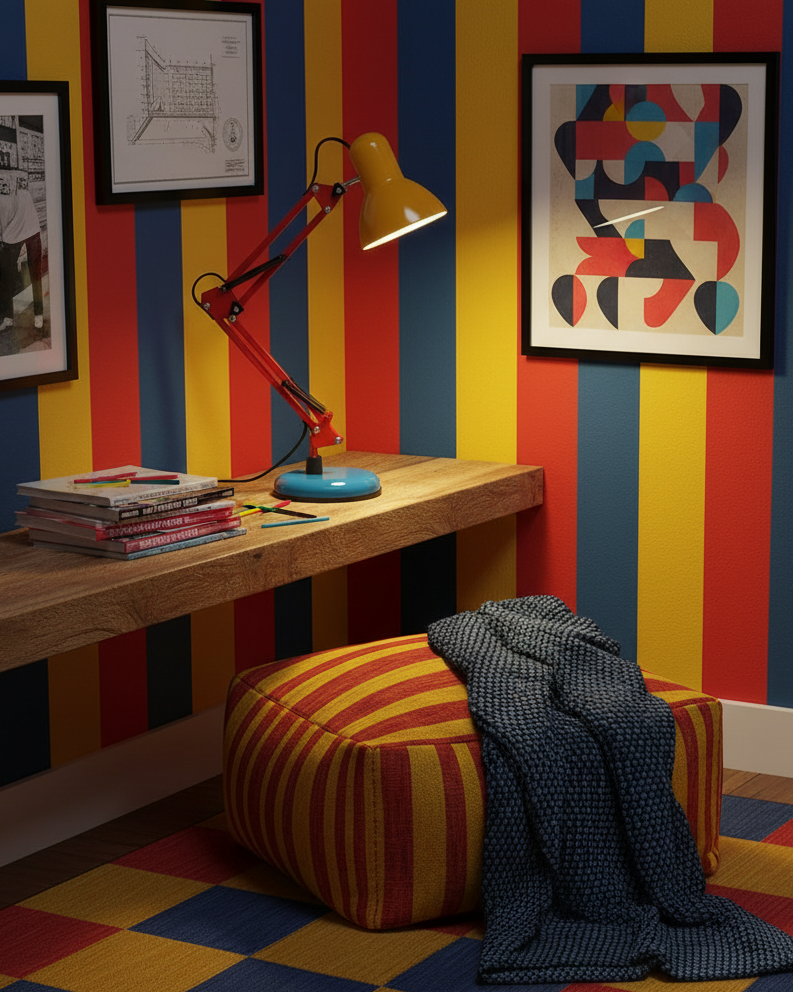 Flexo Memphis lampa stołowa | 1+1 GRATIS