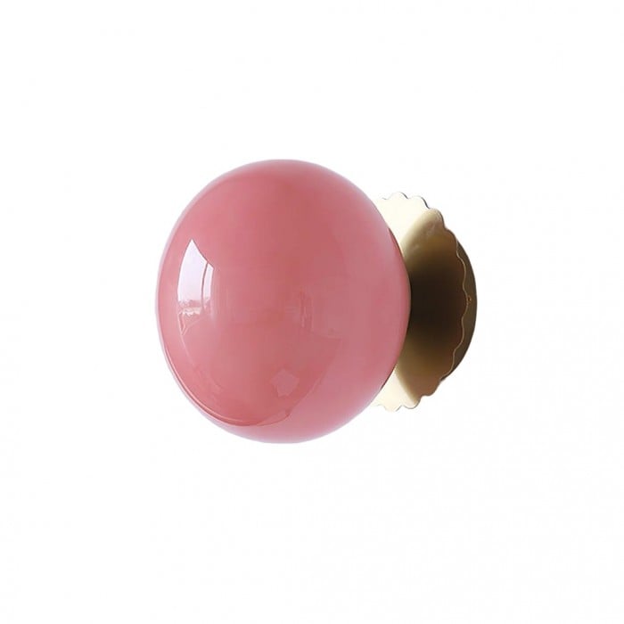 Szklana lampa ścienna Bauhaus Sphere | 1+1 GRATIS