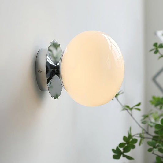 Szklana lampa ścienna Bauhaus Sphere | 1+1 GRATIS