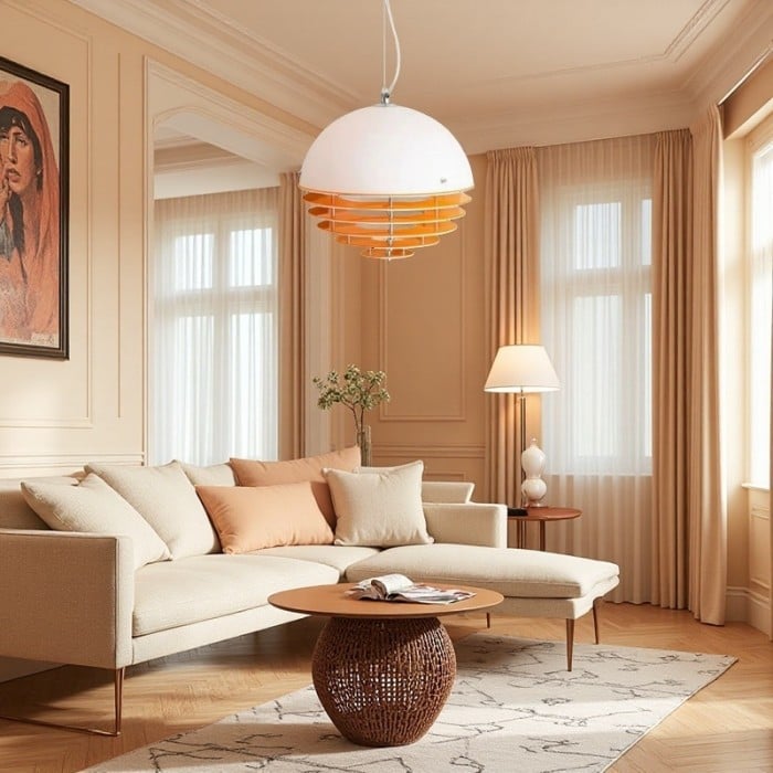 Nowoczesna Lampa Wisząca Bauhaus | 1+1 GRATIS