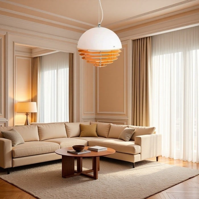 Nowoczesna Lampa Wisząca Bauhaus | 1+1 GRATIS