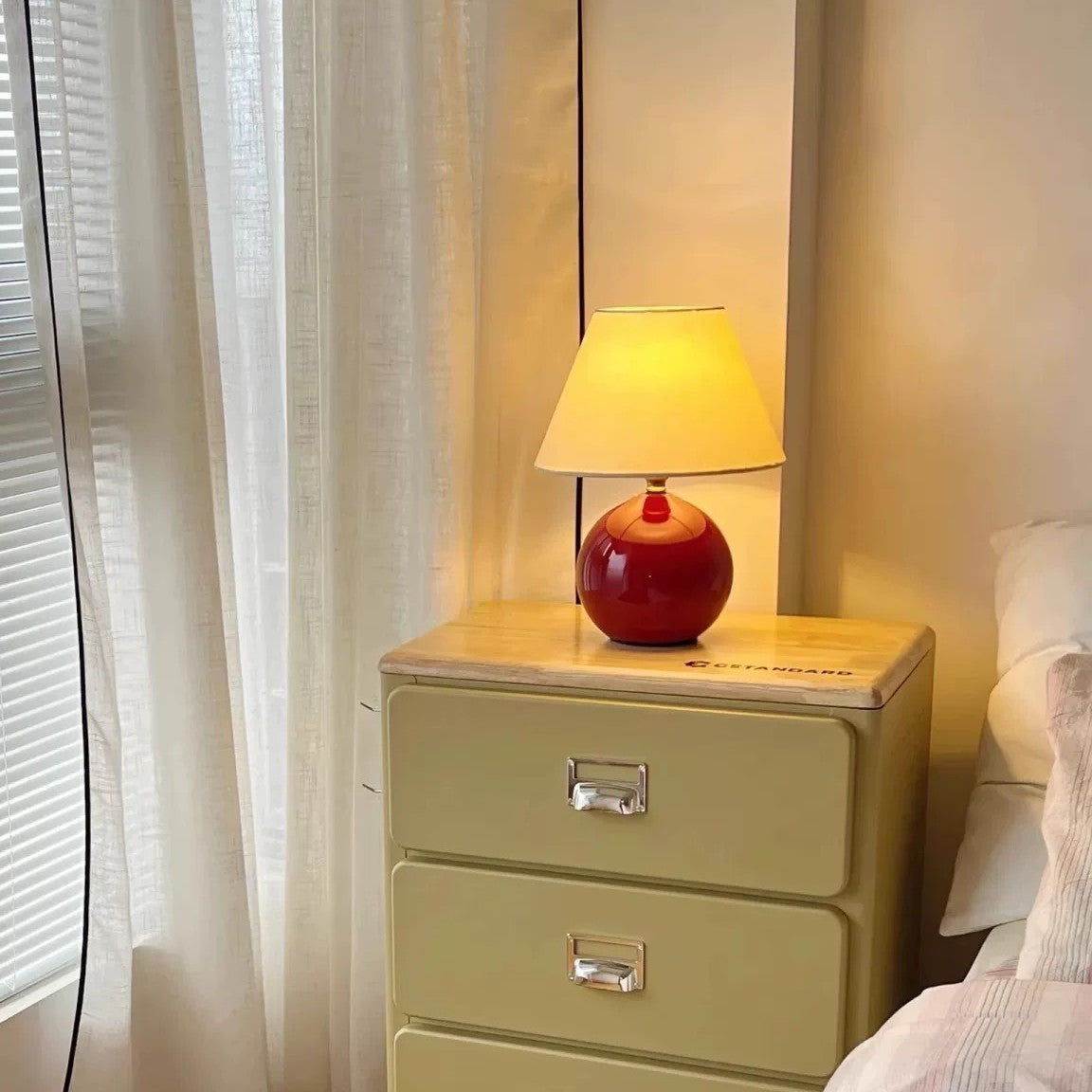 Retro Grzybowa Lampa Stołowa | 1+1 GRATIS