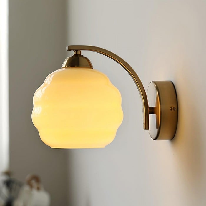 Retro Szklana Lampa Ścienna | 1+1 GRATIS