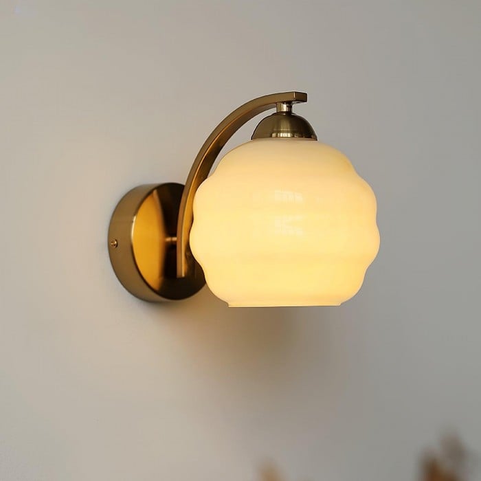 Retro Szklana Lampa Ścienna | 1+1 GRATIS