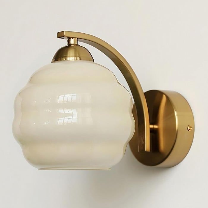 Retro Szklana Lampa Ścienna | 1+1 GRATIS