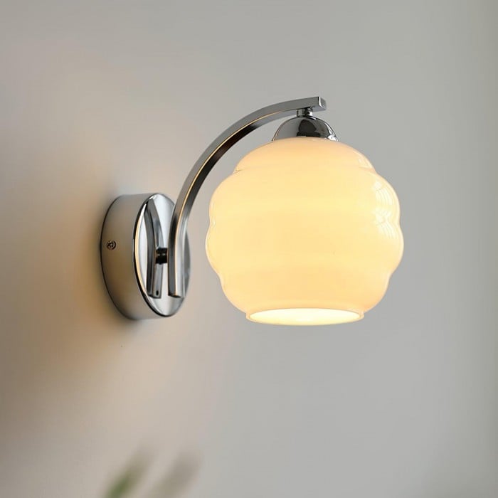 Retro Szklana Lampa Ścienna | 1+1 GRATIS
