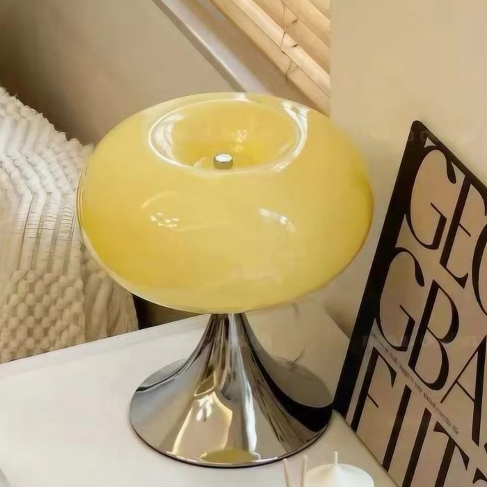 Szklana Lampa Stołowa | 1+1 GRATIS