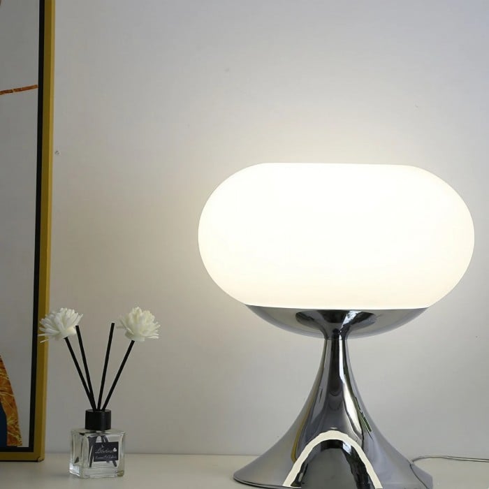 Szklana Lampa Stołowa | 1+1 GRATIS