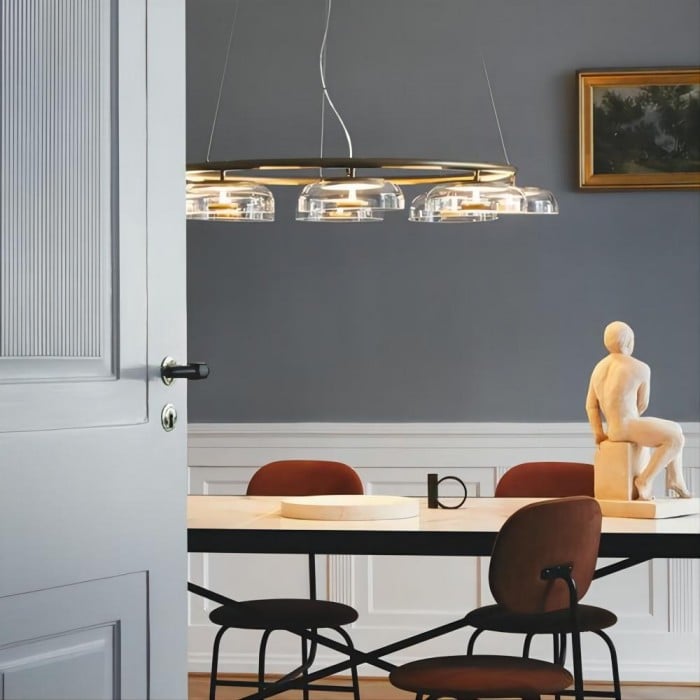 Złota Blosch Lampa LED z 6 Ramionami| 1+1 GRATIS