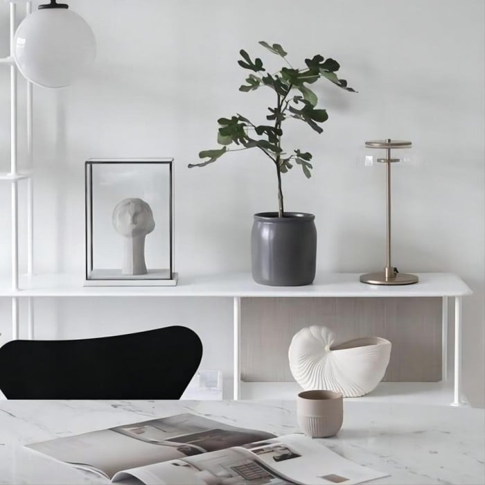 Ronde Szklana Lampa Stołowa  Brossi | 1+1 GRATIS