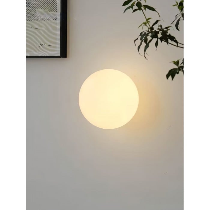 Minimalistyczna Lampa Ścienna Bauhaus Orb | 1+1 GRATIS