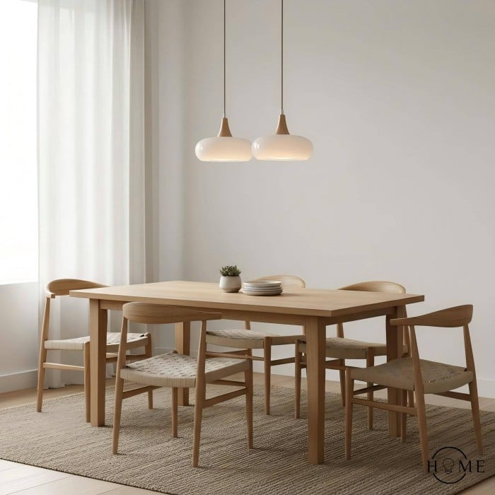 Pomarańczowa lampa wisząca w stylu Bauhaus | 1+1 GRATIS