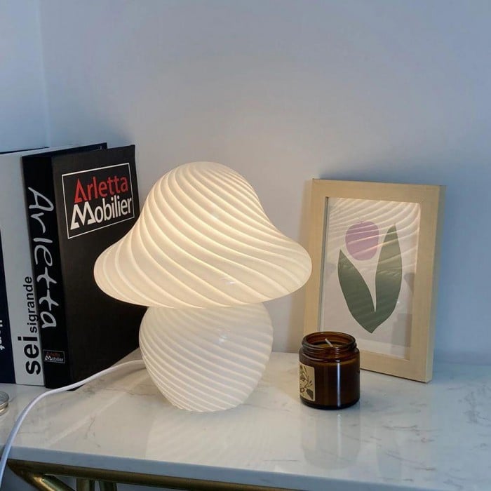 Grzybowa Lampa Stołowa | 1+1 GRATIS