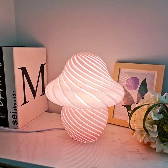 Grzybowa Lampa Stołowa | 1+1 GRATIS