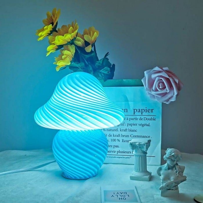 Grzybowa Lampa Stołowa | 1+1 GRATIS