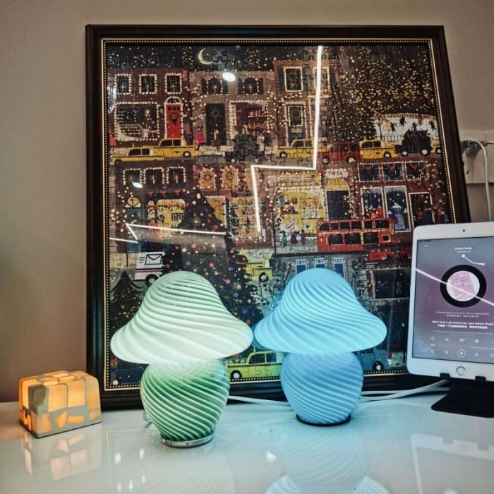 Grzybowa Lampa Stołowa | 1+1 GRATIS