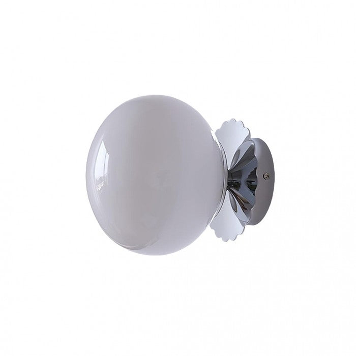 Szklana lampa ścienna Bauhaus Sphere | 1+1 GRATIS
