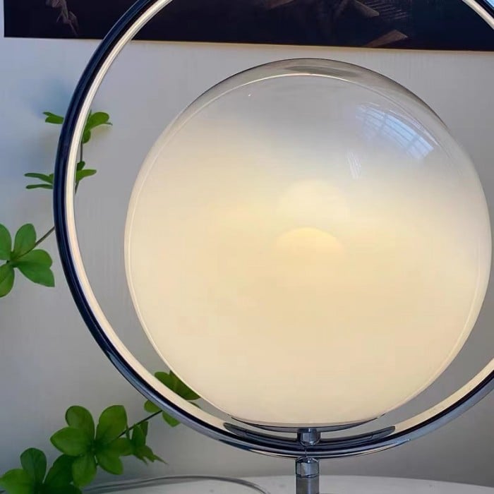 Orb Planet Bauhaus Szklana Lampa Stołowa | 1+1 GRATIS