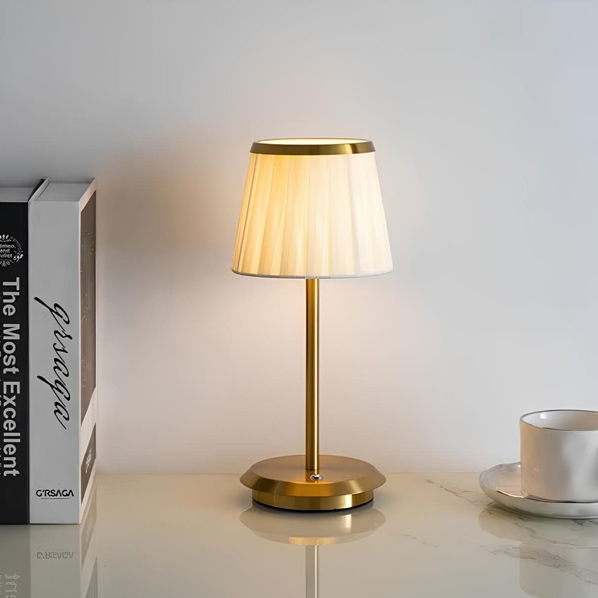 Elegancka Klasyczna Lampa Stołowa | 1+1 GRATIS