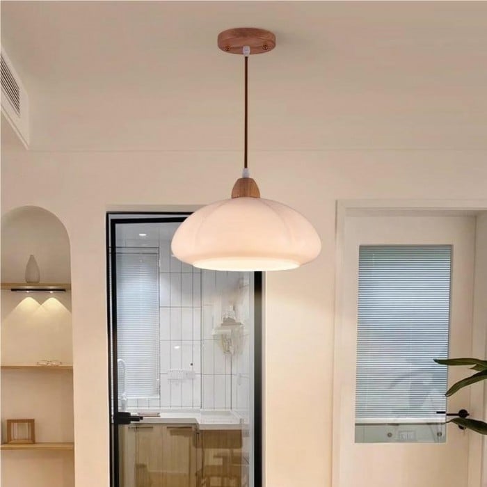 Retro Noordse Pomarańczowa Lampa Wisząca| 1+1 GRATIS