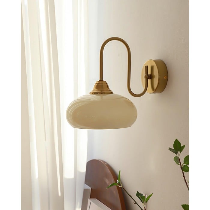 Bauhaus Crème Ścienna Lampa | 1+1 GRATIS