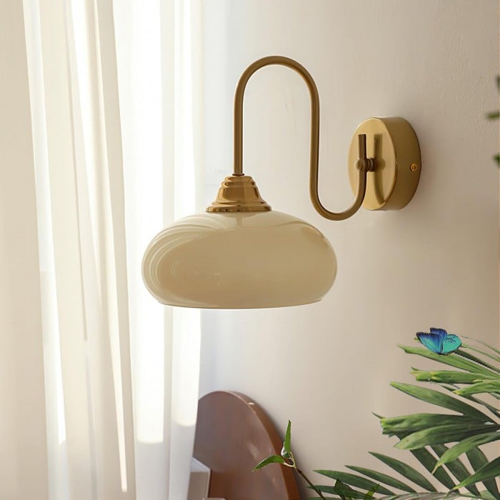 Bauhaus Crème Ścienna Lampa | 1+1 GRATIS