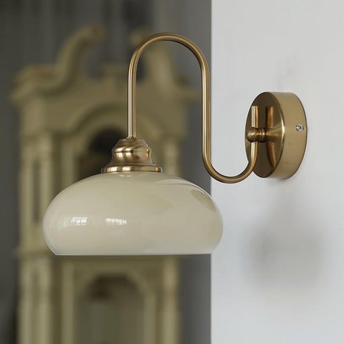 Bauhaus Crème Ścienna Lampa | 1+1 GRATIS