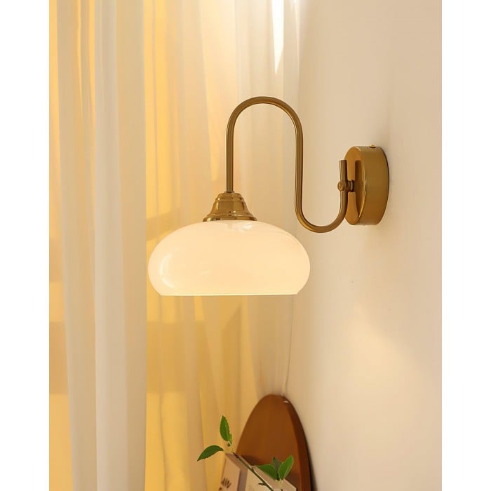 Bauhaus Crème Ścienna Lampa | 1+1 GRATIS