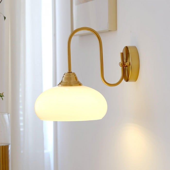 Bauhaus Crème Ścienna Lampa | 1+1 GRATIS