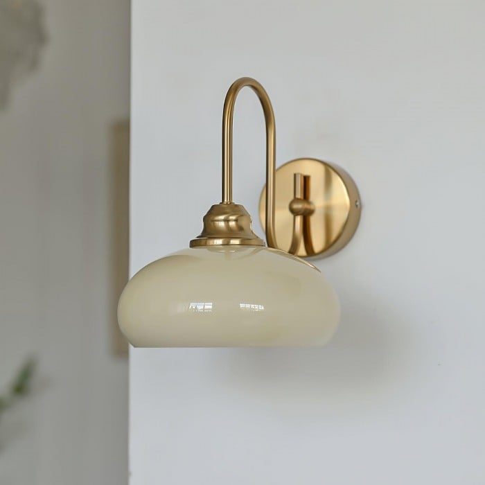 Bauhaus Crème Ścienna Lampa | 1+1 GRATIS