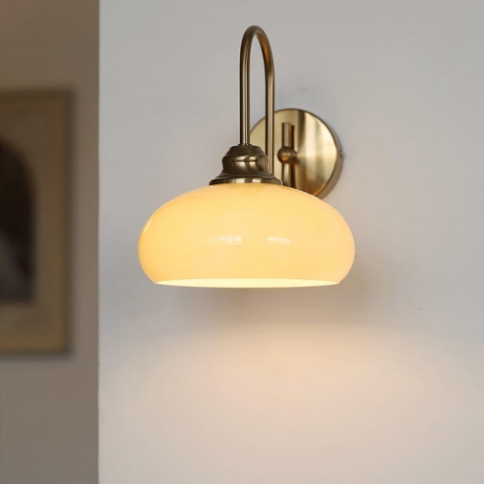 Bauhaus Crème Ścienna Lampa | 1+1 GRATIS