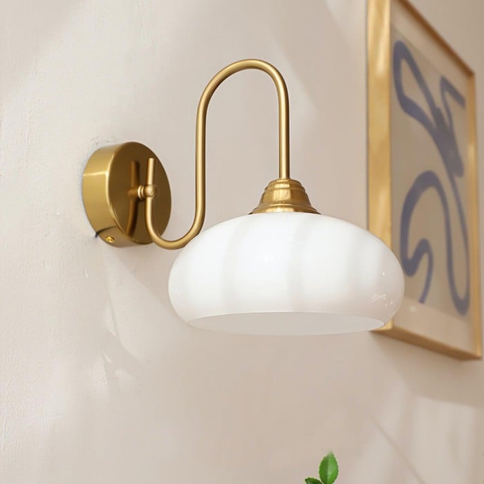 Bauhaus Crème Ścienna Lampa | 1+1 GRATIS