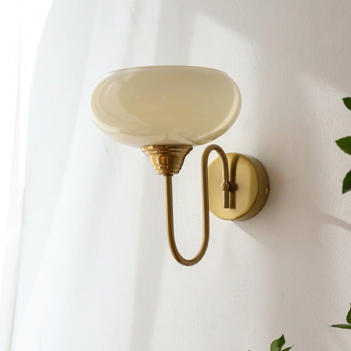 Bauhaus Crème Ścienna Lampa | 1+1 GRATIS