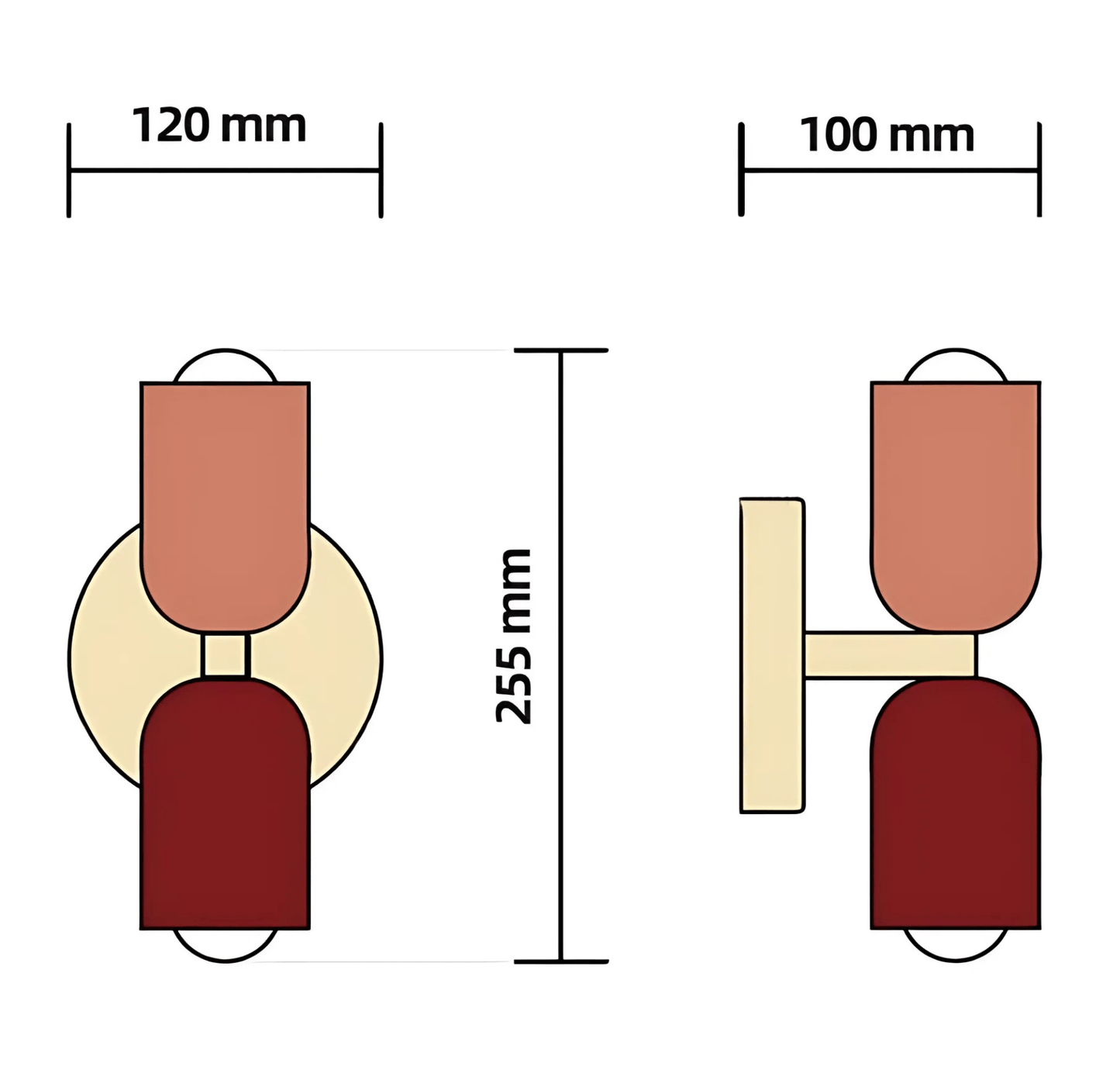 Piccadilly lampa ścienna | 1+1 GRATIS