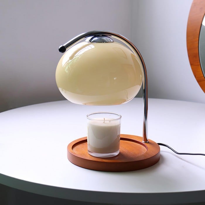 Retro lampa stołowa Bauhaus Orb | 1+1 GRATIS