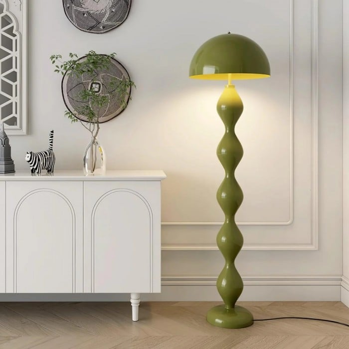 Retro Grzyb Kształt Lampa Podłogowa | 1+1 GRATIS