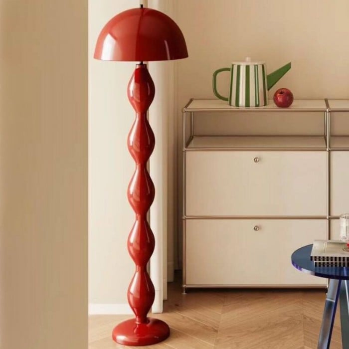Retro Grzyb Kształt Lampa Podłogowa | 1+1 GRATIS