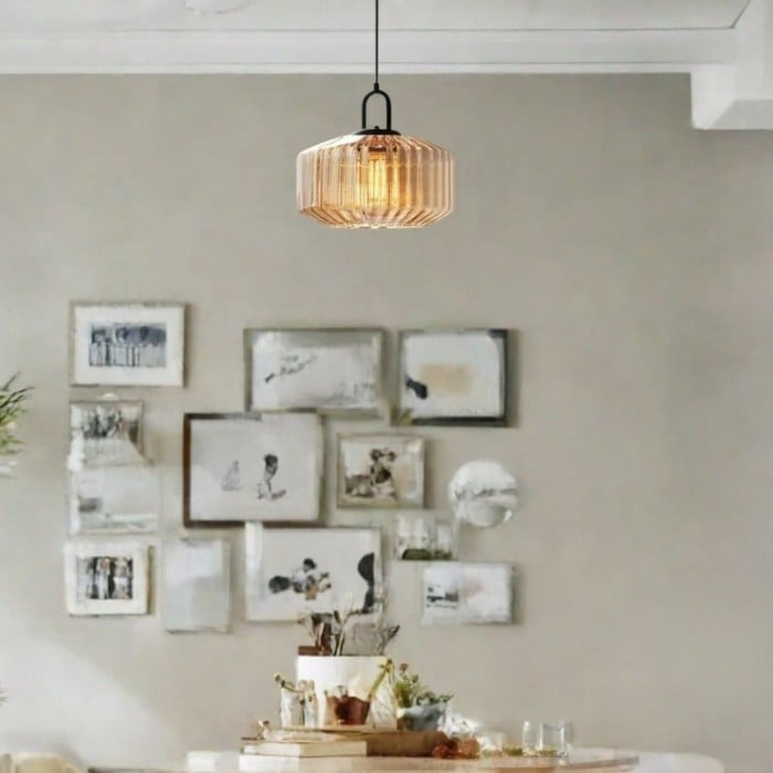 Nowoczesna Lampa Wisząca z Szkła | 1+1 GRATIS
