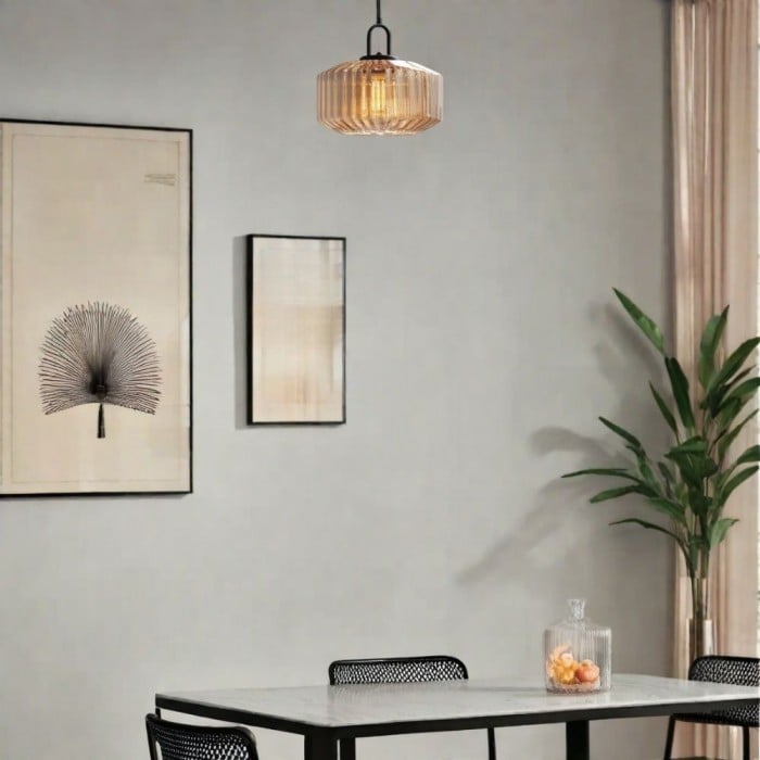 Nowoczesna Lampa Wisząca z Szkła | 1+1 GRATIS
