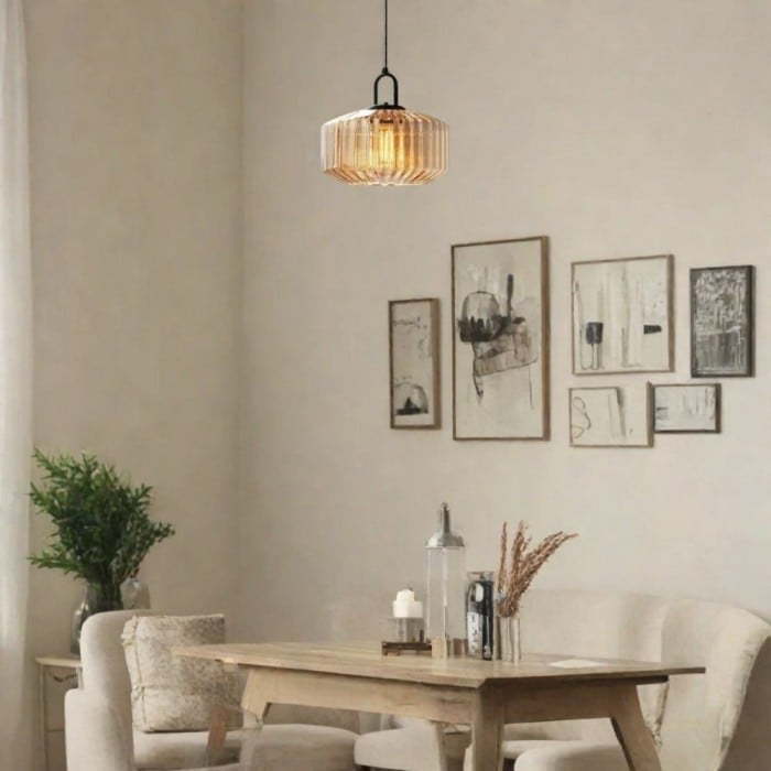 Nowoczesna Lampa Wisząca z Szkła | 1+1 GRATIS